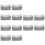 12Pcs Silver DIY Costume Trim Multi-Function Cuttable Decorative Craft 7