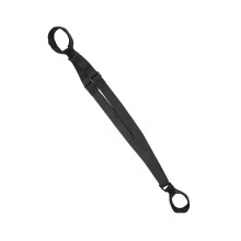 5Pz Cinghia Regolabile Snowboard Nera Resistente