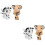 4 Peluche A Forma Animale Per 6