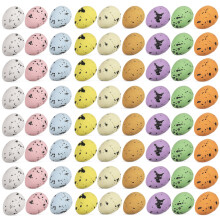 600 Pezzi Uova Miniature In Schiuma Colorate