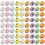 600 Pezzi Uova Miniature In Schiuma Colorate 1