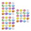 600 Pezzi Uova Miniature In Schiuma Colorate 11