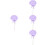 4 Pezzi Bastoncino Decorative 8