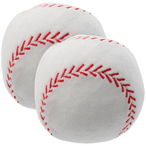 4 Cuscino A Forma Palla Da Baseball In Peluche 1