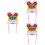 3Pz Cappello Bambini Cappello Decorativo 6