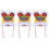 3Pz Cappello Bambini Cappello Decorativo 4