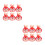 12 Pezzi Spilla Kawaii Per 8