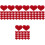 120 Applique A Cuore In Per Decorazione E Da Te 3