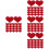 120 Applique A Cuore In Per Decorazione E Da Te 6