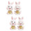 4 Pezzi Coniglio Che Scuote Testa Per Auto Lucky Rabbit Sicurezza 7