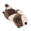 4Pz Cuscini A Forma Cane Marrone Peluche Adorabile Per Bambini 2