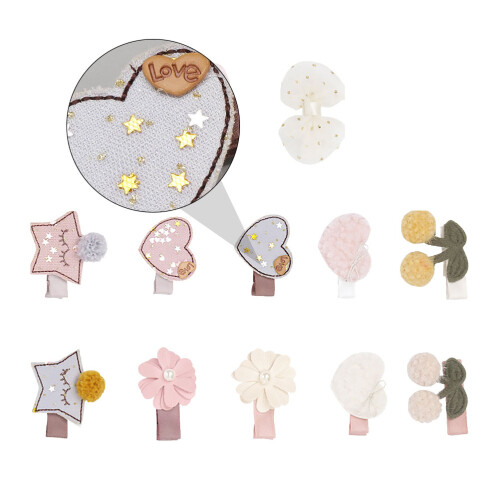 10 Pezzi Fermaglio A Per Decorazione Compleanno 2