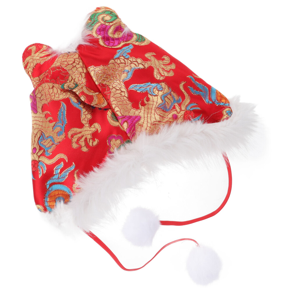 3 Cappello Bambino Ricamo Testa Decorazione-image