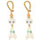 2Pz Decorazione Bodhi Con Perline 2
