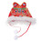 2Pz Cappello Testa Ricamo Adorabile Accessorio Decor 8