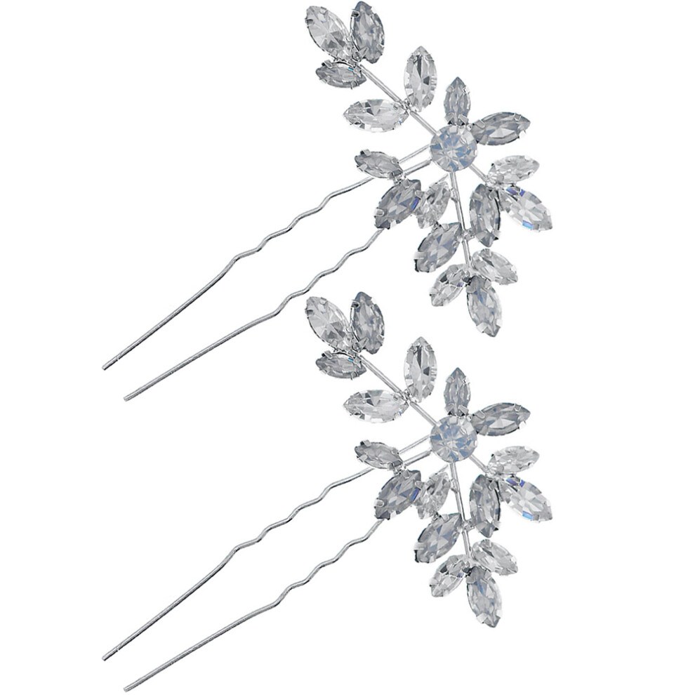 Un Paio Sposa A U Con Per Chignon-image