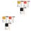 6Set Kit Cucito Ricamo DIY Per Decorazioni Con Pendenti Vari 4