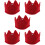 5 Pezzi Cappello A Per Compleanno 10
