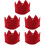 5 Pezzi Cappello A Per Compleanno 8