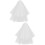 2Pz Decorativo Sposa Leggero Per Casa 8