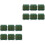 12Pz Verde Per Wedding E 3