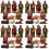 4 Sets Kerst Geboorte- Figurines Kribbe Beeldjes 7