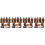 4 Sets Kerst Geboorte- Figurines Kribbe Beeldjes 6