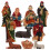 4 Sets Kerst Geboorte- Figurines Kribbe Beeldjes 2