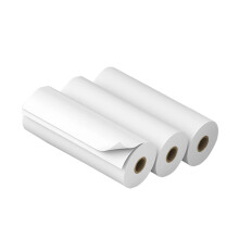 Thermal Sticker Paper 77x30mm Waterproof Oil-Resistant Sticky Rolls 3-Pack