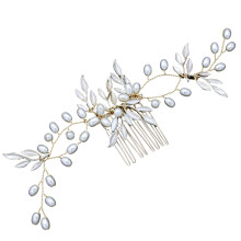 3Teiliges Perlen Haaraccessoire Braut Handgemachter