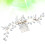 3Teiliges Perlen Haaraccessoire Braut Handgemachter 11