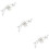 3Teiliges Perlen Haaraccessoire Braut Handgemachter 9