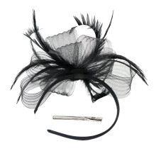 4Stk Schleier Fascinator Haarclip Hut Tee Party Stirnband Für Frauen