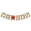 3Stk Banner in Khaki Mit Vatertags 1