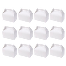 36Stk Weiße Papier Boxen Geschenke Hochzeit Candy Kuchen Verpackung