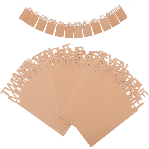 10 Sets Baby Erster 12 Monate Bunting