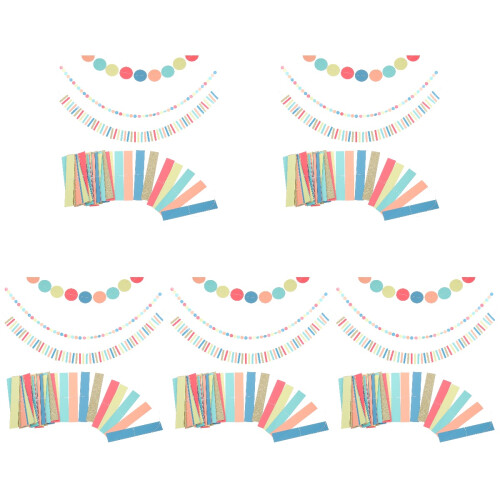 10Stk Papierdeko Kinderzimmer Klassenzimmer 1