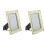 2Stk Desktop Stehendes Bilderrahmen Vintage 4