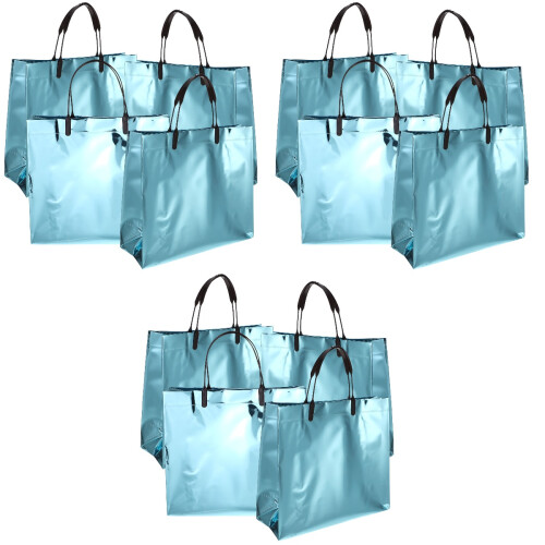 12 Glänzende Wiederverwendbare Einkaufs- Geschenktaschen 2