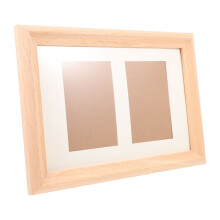 4Sets Einfacher Holz-Bilderrahmen Für Tischaufstellung Und Wandmontage