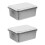 2 Sets Tiramisu Kuchenform Aus Mit Deckel 7