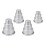 16Stk Silbern Mini Backformen Kreative Cupcake Und Pudding 11