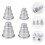 16Stk Silbern Mini Backformen Kreative Cupcake Und Pudding 10