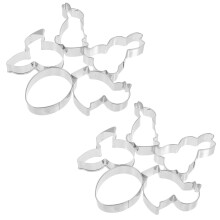 20 Ausstechformen Ei Hase Küken Für