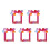 5 Sets Board Bilderrahmen Für Und 100 Feier 5