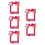 5 Sets Board Bilderrahmen Für Und 100 Feier 9