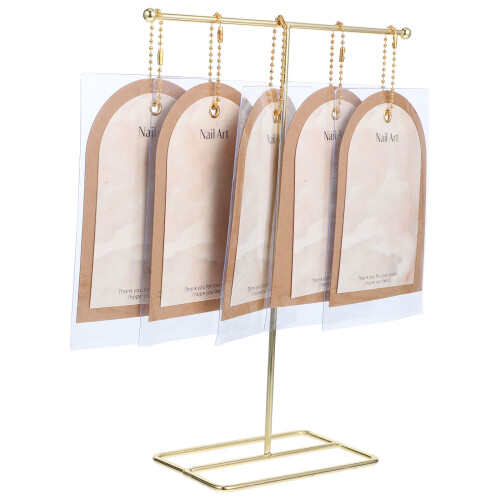 4 Sets Displaykartenhalter Für Kunstnagel-Displays Mit 2
