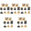 40Stk Honeycomb Tischdeko Langlebig Und Einfach 3