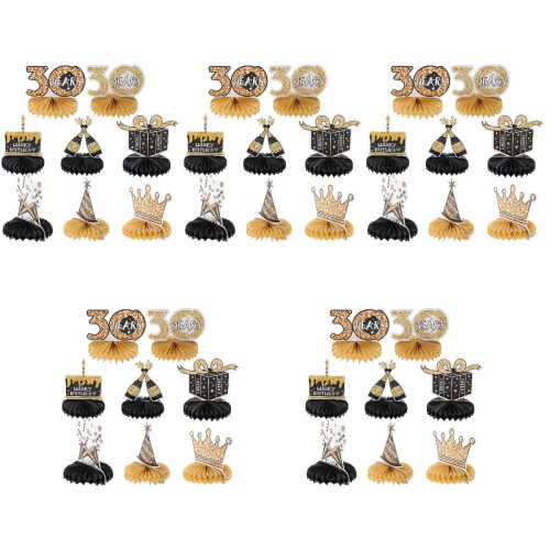 40Stk Honeycomb Tischdeko Langlebig Und Einfach 2