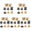 40Stk Honeycomb Tischdeko Langlebig Und Einfach 2